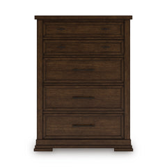 Medium Brown, full front view of chest - 3