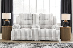 Alloy, complete loveseat in a room; accessories excluded - 2