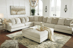 Parchment, ottoman in coordinated room; other furniture excluded - 3