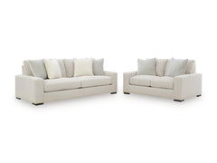 Linen / Sofa + Loveseat, complete matching set - 1
