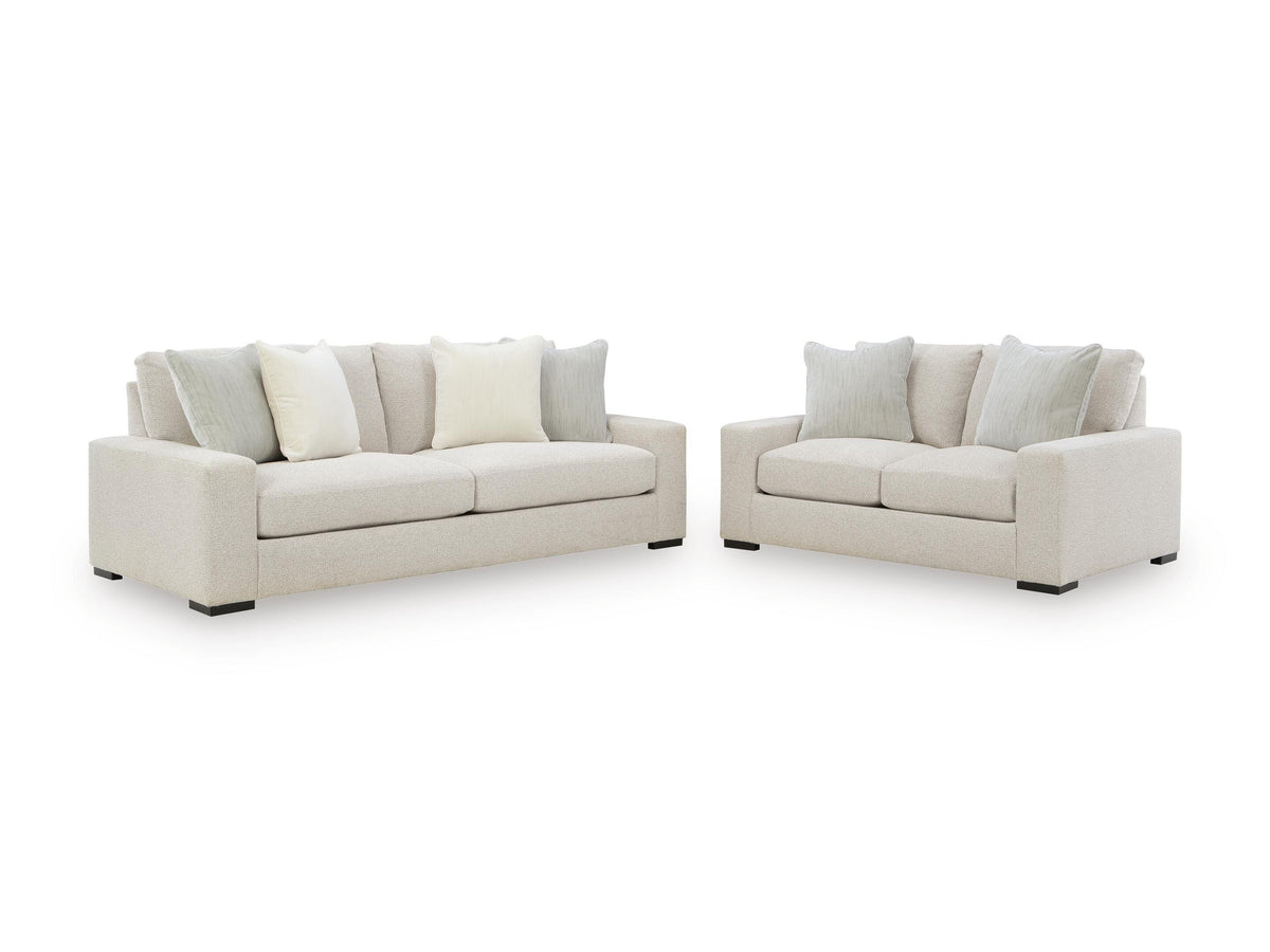 Linen / Sofa + Loveseat, complete matching set