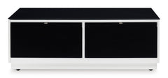 White/Black Drawer Coffee Table, product view 3 - 3