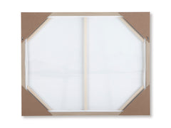 White/Gray/Brown Karalen wall art, product view 3 - 3