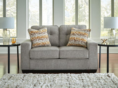 Iron, loveseat in room; other furniture and decor excluded - 2