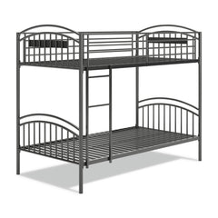 Gray / Bunk Bed, complete bed frame without mattresses - 1
