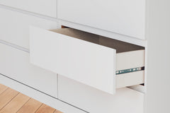 White, drawer construction detail - 4