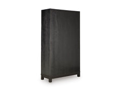 Black/Brown Accent Cabinet, view 4 - 4
