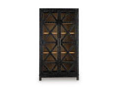 Black/Brown Accent Cabinet, view 7 - 7