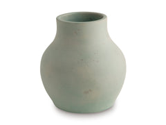 Antique Green 10.25-inch height vase, product view 2 - 2