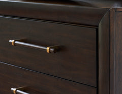 Merlot, dresser finish and hardware detail - 3