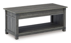 Grayish Brown Lift-Top Coffee Table, product view 4 - 4