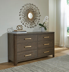 Burnished Brown / Dresser, room setting; accessories not included - 4