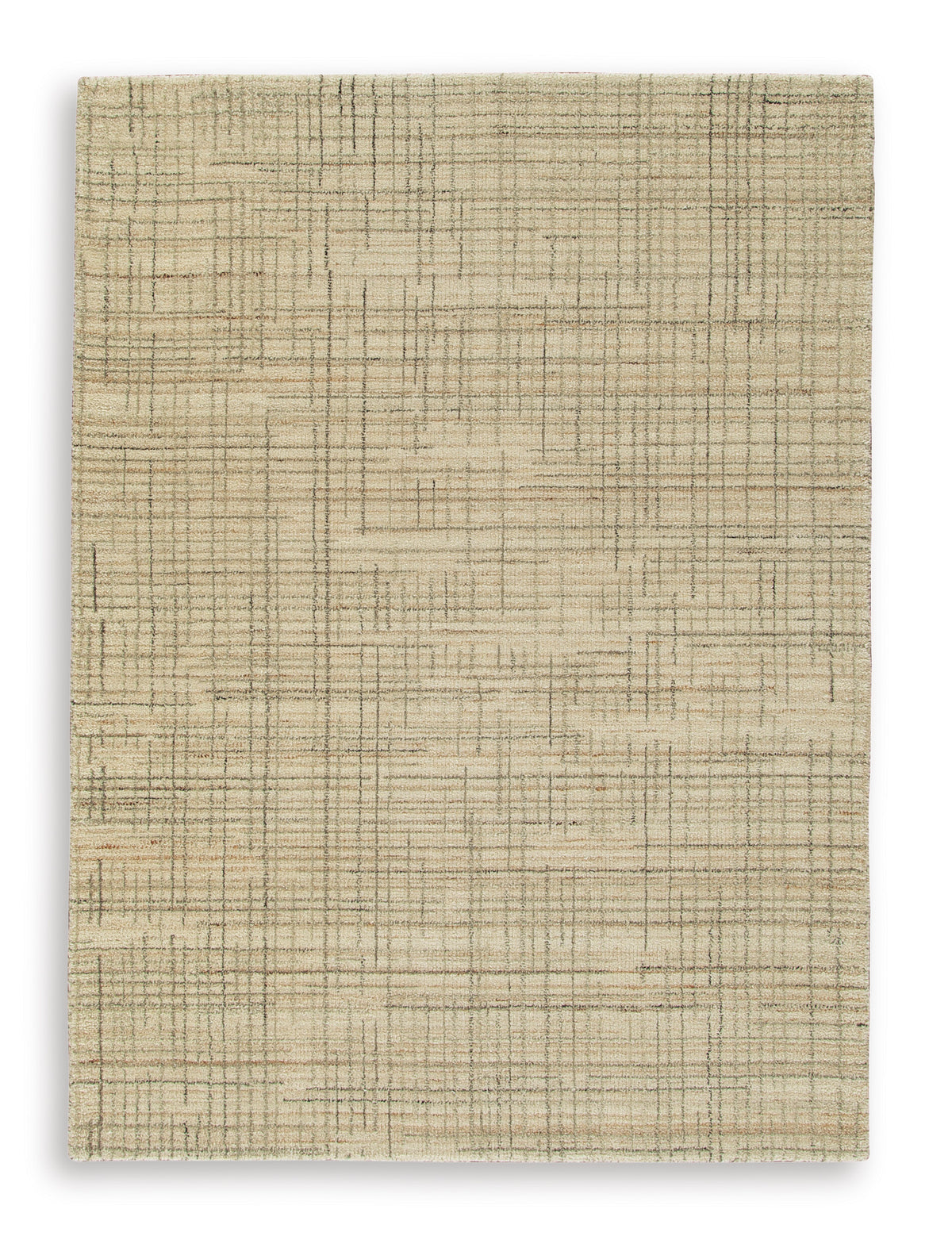 Ivory/Gray/Tan 60.88" x 84.13", complete rug product view