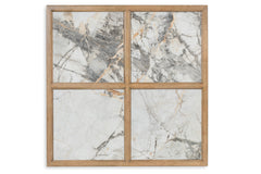 Multi square sintered stone top coffee table, product view 5 - 5