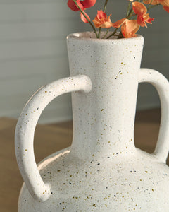 White/Black 15-inch height vase, product view 4 - 8