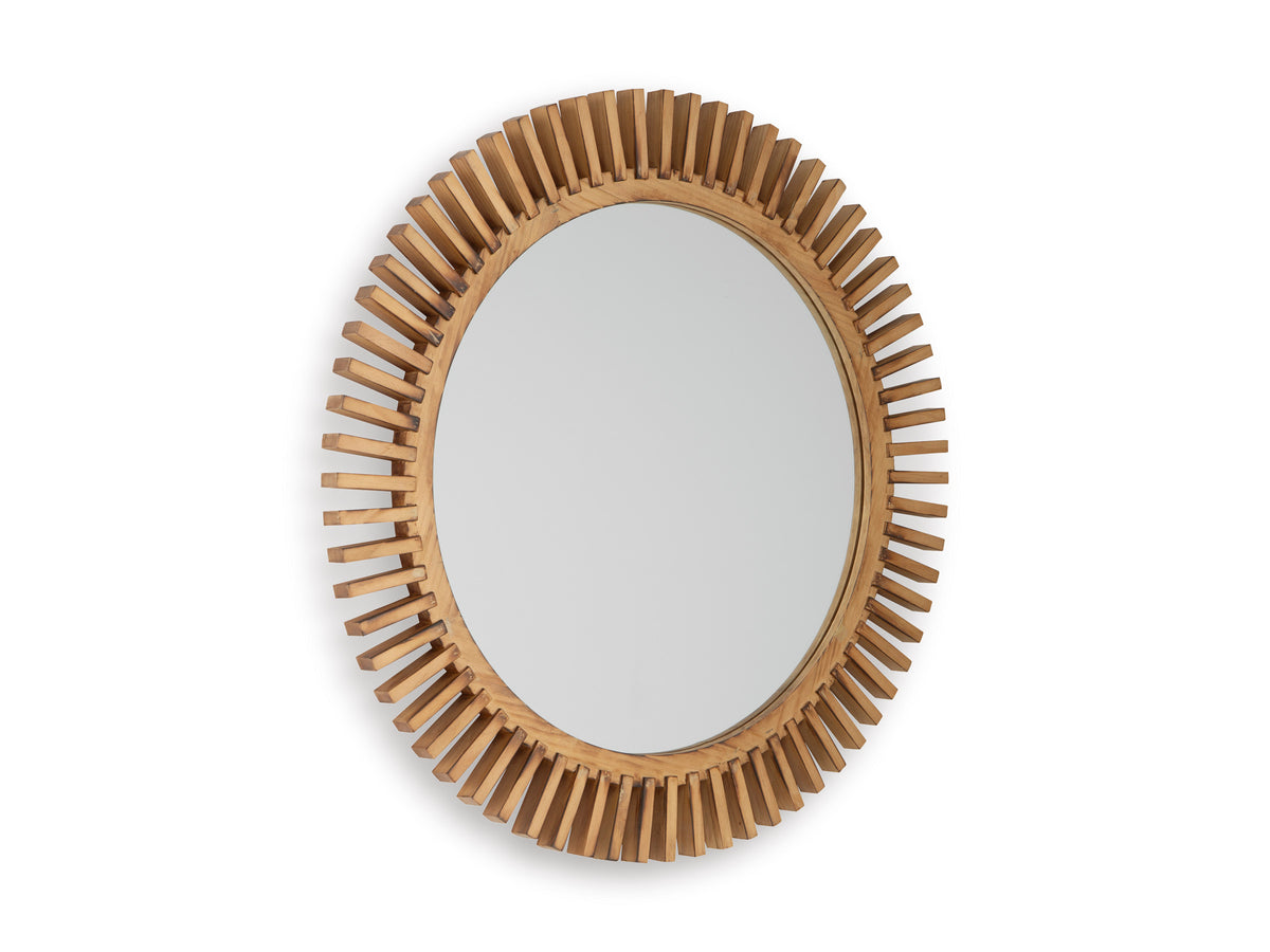 Brown Accent Mirror, view 1