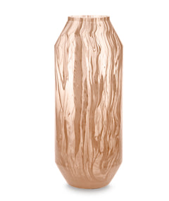 Blush Pink 14.88-inch decorative vase, full product view - 1