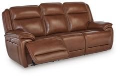 Chocolate, sofa reclined view - 3