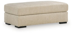 Oatmeal, complete ottoman angled view - 4