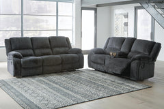 Slate / Manual Sofa + Loveseat, complete matching set - 1
