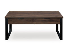 Dark Brown Coffee Table, product view 2 - 2
