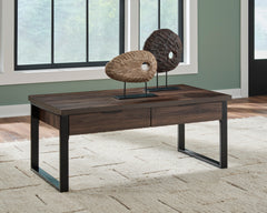 Dark Brown Coffee Table, product view 6 - 6