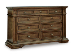 Brown / Dresser, complete product angled view - 1