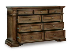 Brown / Dresser, drawers open - 2