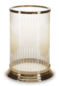 Amber/Gold Finish 11.88-inch height candle holder, product view 2 - 5