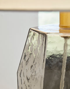 Gray table lamp, product view 3 - 3