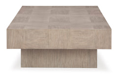 Light Grayish Brown Rectangular Coffee Table, product view 3 - 3