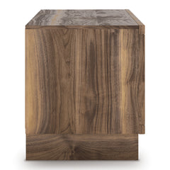 Brown TV stand with four drawers, product view 4 - 4