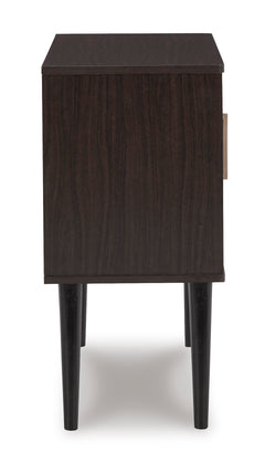 Dark Brown Orinfield accent cabinet, product view 3 - 3