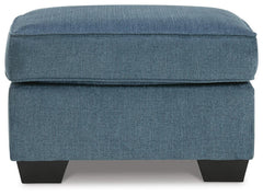 Blue, complete front view - 3