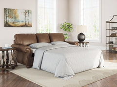 Earth, sleeper sofa open in room - 2