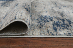 Multi 94" x 123", rolled rug backing detail - 4