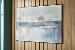 Blue/White/Tan Wall Art, product view 5 - 5