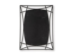 Black Accent Mirror, view 2 - 2