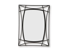 Black Accent Mirror, view 4 - 4