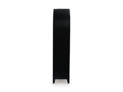 Black/Natural Dagandale display cabinet, product view 4 - 4
