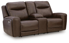 Cordova, complete power loveseat angled view - 1