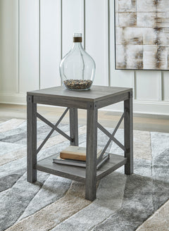 Grayish Brown End Table, product view 5 - 5