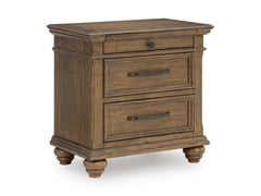 Medium Brown / Nightstand, complete product angled view - 1