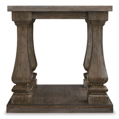 Gray Rectangular End Table, product view 3 - 3