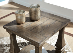 Gray Rectangular End Table, product view 4 - 4