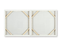 Beige/Black/White Two-Piece Wall Art Set, product view 3 - 3