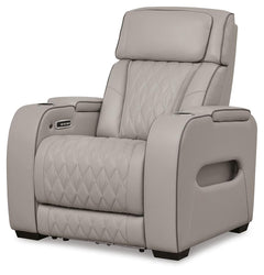 Gray, full recliner in closed position - 5