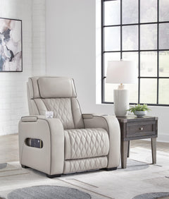 Gray, recliner in room; other furniture and decor excluded - 6