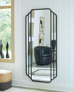 Black Floor Mirror, view 5 - 5