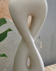 White/Gold Finish table lamp, product view 3 - 3